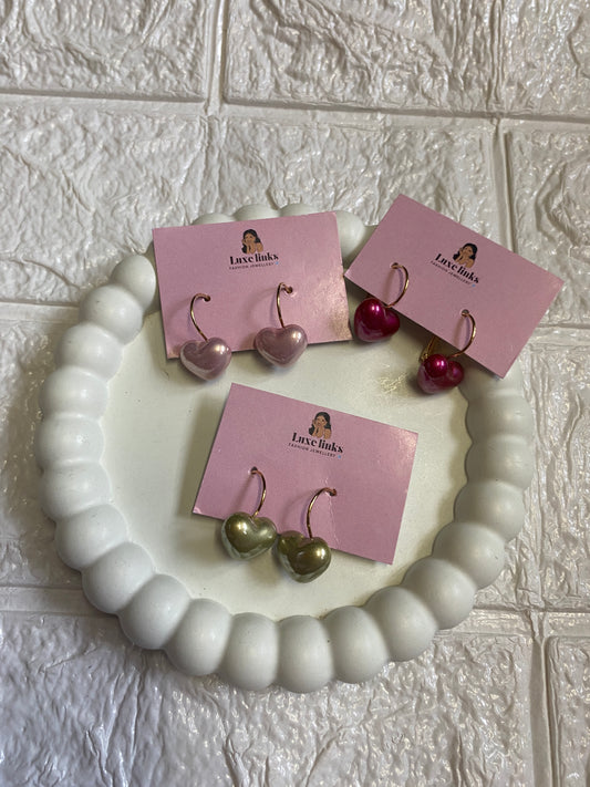 Cute little hearts hoop