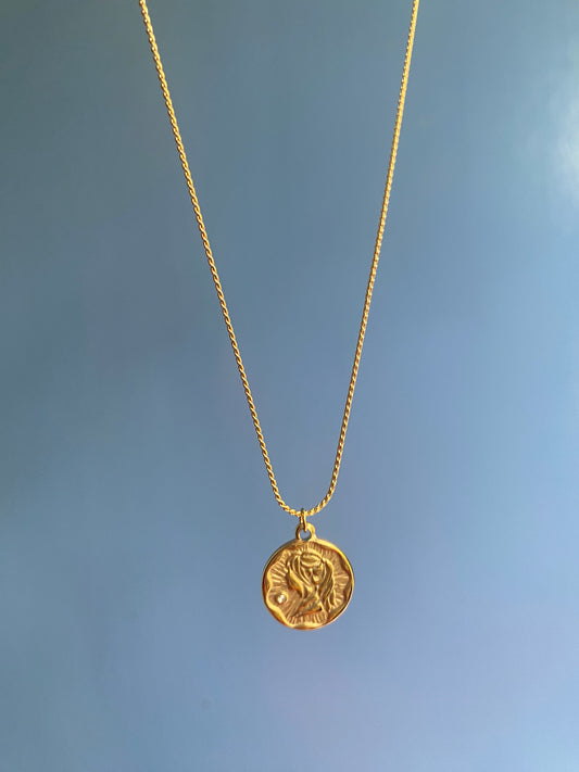 Coin of luck necklace
